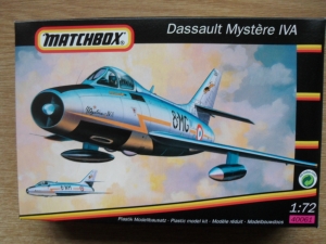 MATCHBOX 1/72 40061 DASSAULT MYSTERE IVA